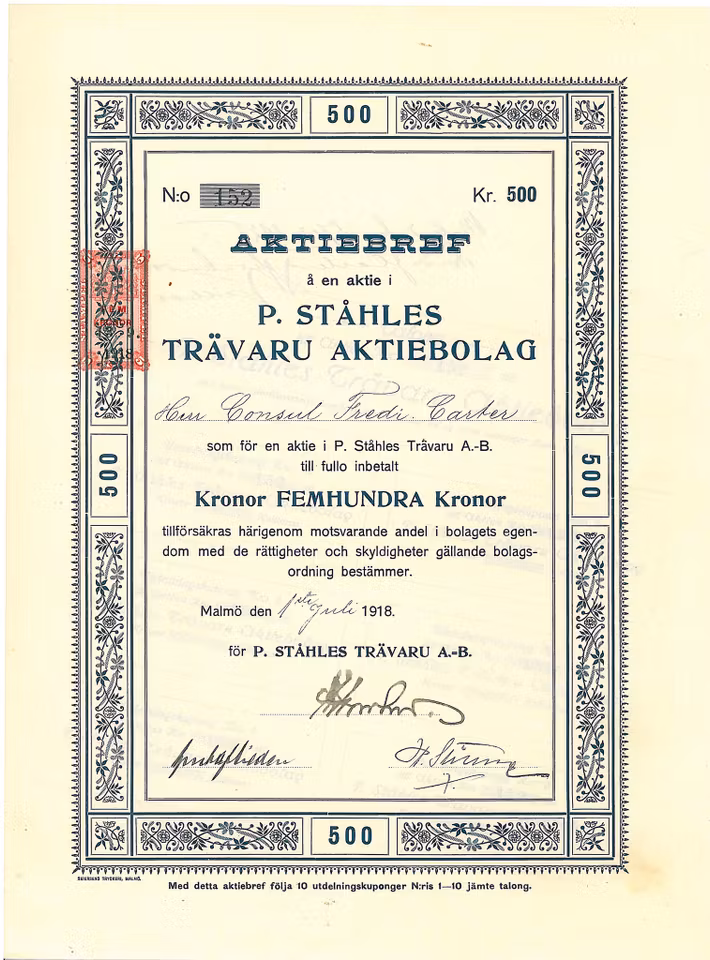 P. Ståhles Trävaru AB