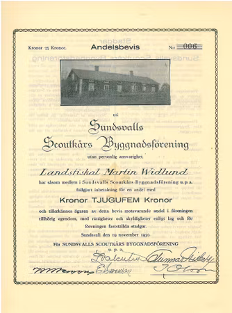 Sundsvalls Scoutkårs Byggnadsförening