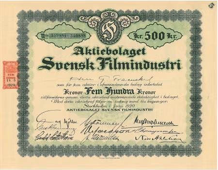 Svensk Filmindustri, AB