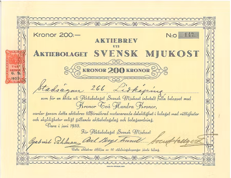 Svensk Mjukost, AB