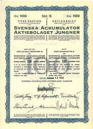 Svenska Ackumulator AB Jungners