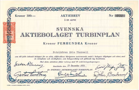 Svenska AB Turbinplan