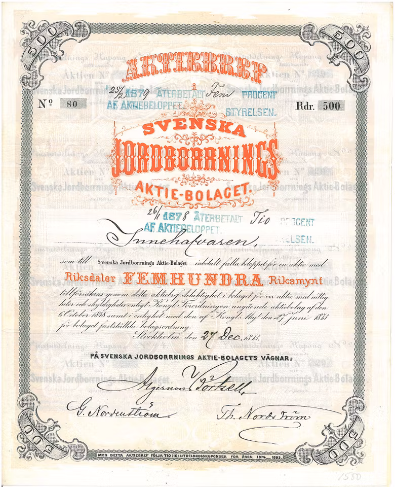 Svenska Jordborrnings AB