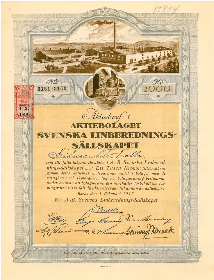 Svenska Linberednings-sällskapet, AB