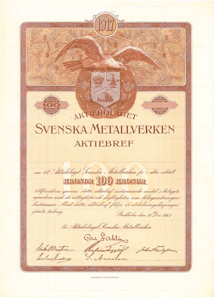 Svenska Metallverken, AB