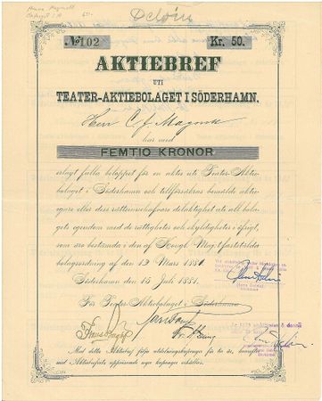 Teater AB i Söderhamn