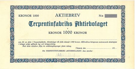 Terpentinfabriks AB