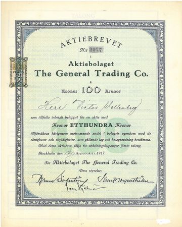 The General Trading Co, AB