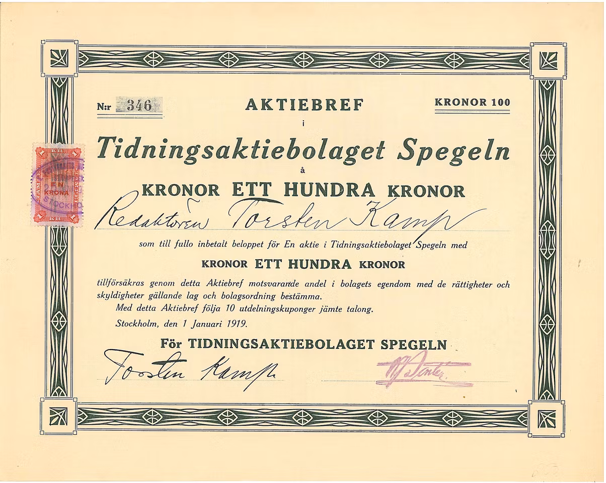 Tidnings AB Spegeln
