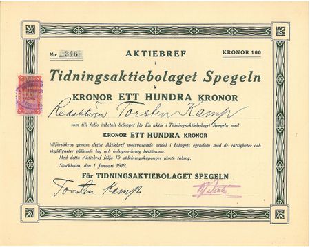 Tidnings AB Spegeln