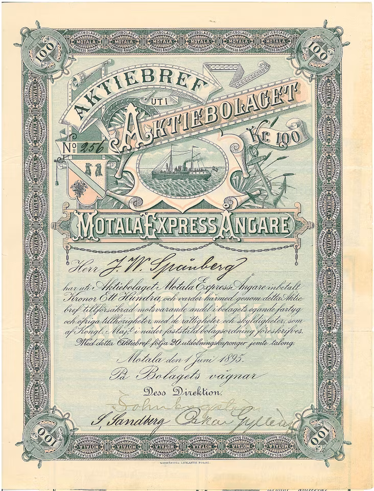 Motala Express Ångare, AB