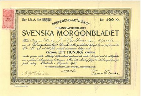 Tidnings AB Svenska Morgonbladet
