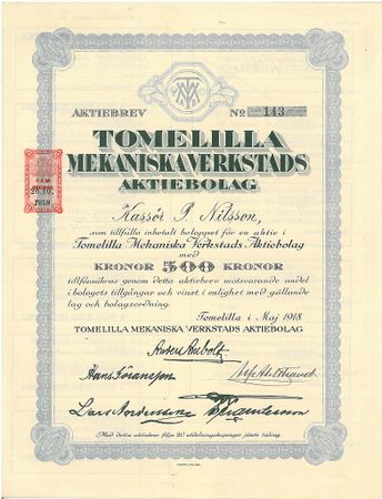 Tomelilla Mekaniska Verkstads AB