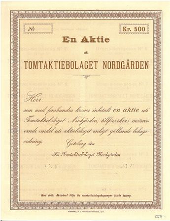 Tomt AB Nordgården