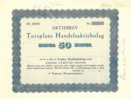 Torsplans Handels AB