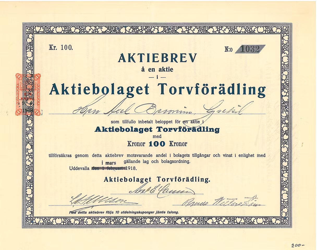 Torvförädling, AB