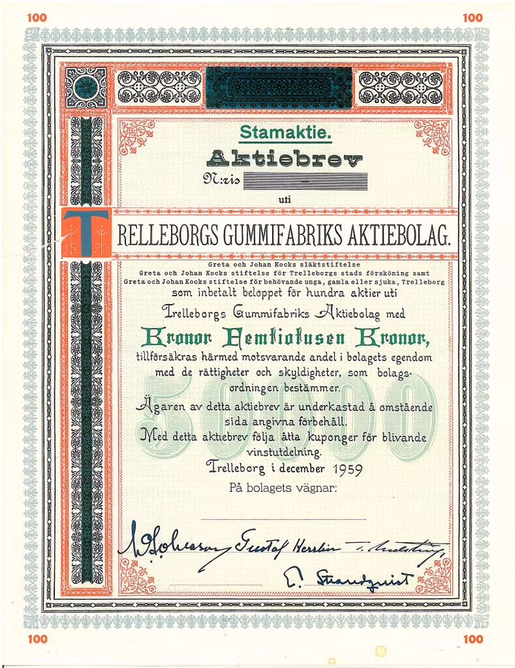 Trelleborgs Gummifabriks AB