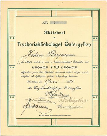 Tryckeri AB Östergyllen