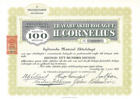 Trävaru AB H. Cornelius