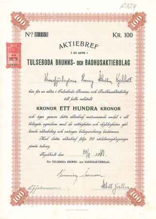 Tulseboda Brunns och Badhus AB
