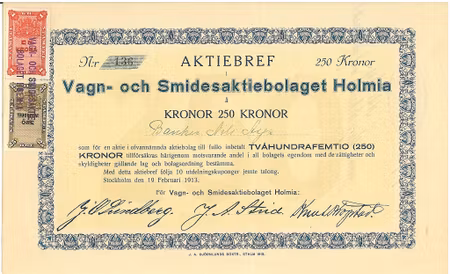 Vagn- och Smides AB Holmia