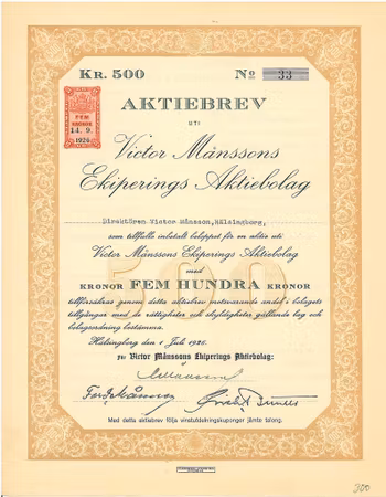 Victor Månsson Ekiperings AB