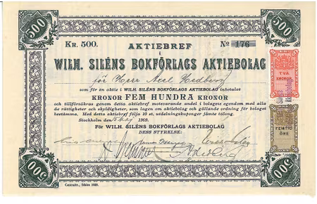 Wih. Siléns Bokförlags AB