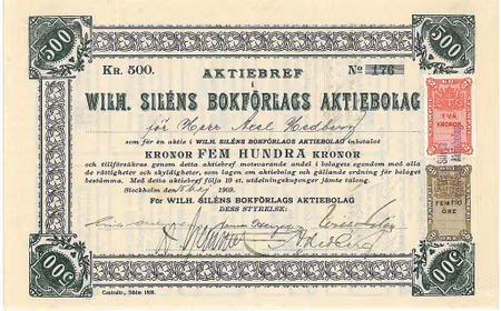 Wilh. Siléns Bokförlags AB