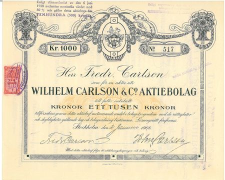 Wilhelm Carlson & Co. AB