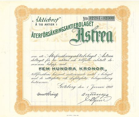 Återförsäkrings AB Astrea