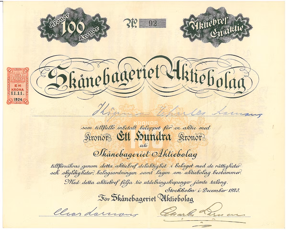Skånebageriet AB