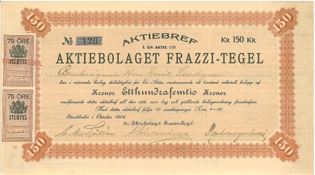 Frazzi-Tegel, AB
