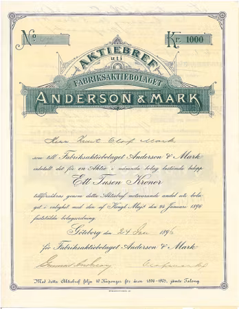 Fabriks AB Anderson & Mark