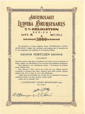 Ludvika Bruksegares, AB Obligation