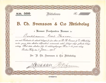 Svensson Co AB Th