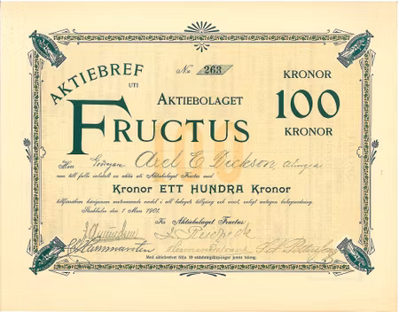 Fructus, AB