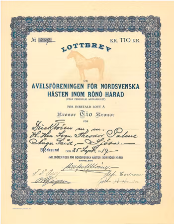 Avelsföreningen för Nordsvenska Hästen inom Rönö Härad