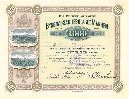 Byggnads AB Manhem, 1902