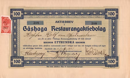 Gåshaga Restaurang AB