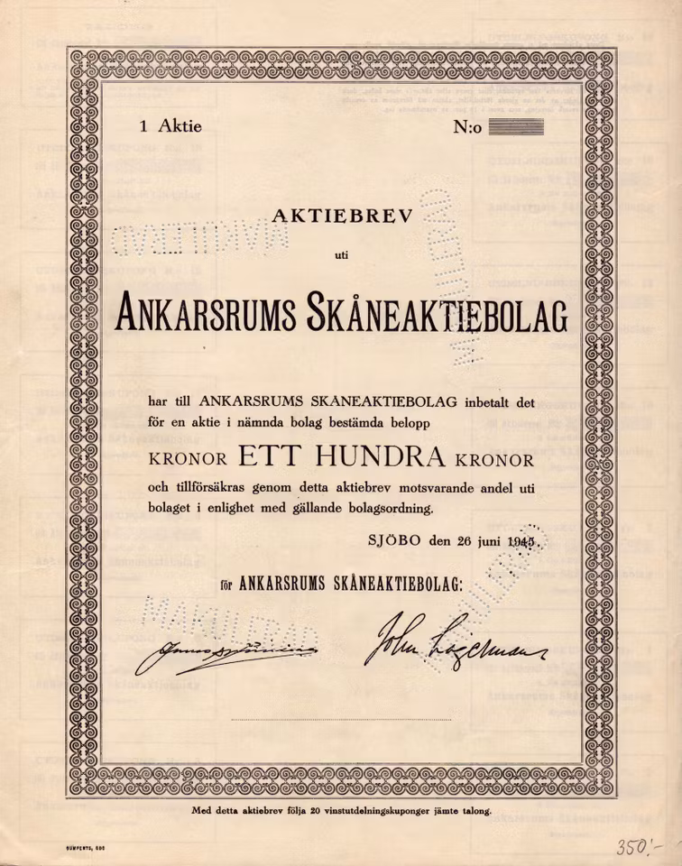 Ankarsrums Skåne AB