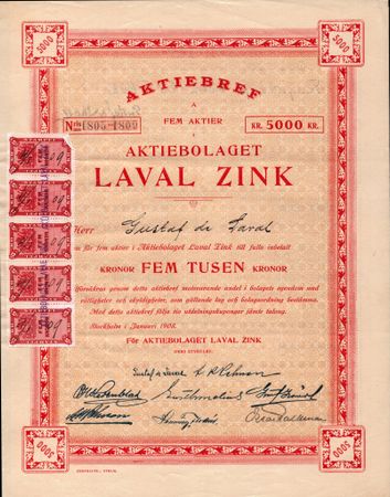 Laval Zink, AB