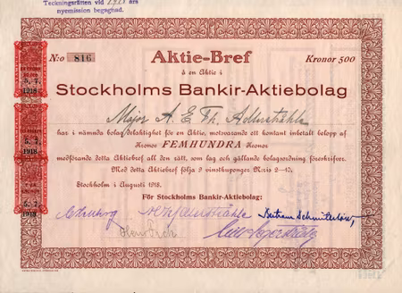 Stockholms Bankir-AB