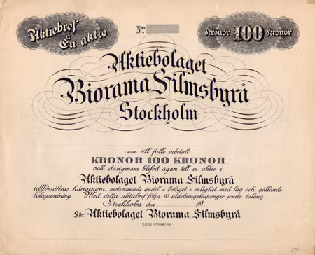 Biorama Filmsbyrå Stockholm, AB