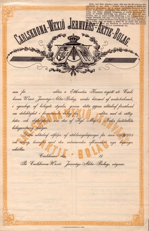 Carlskrona-Wexiö Jernvägs AB