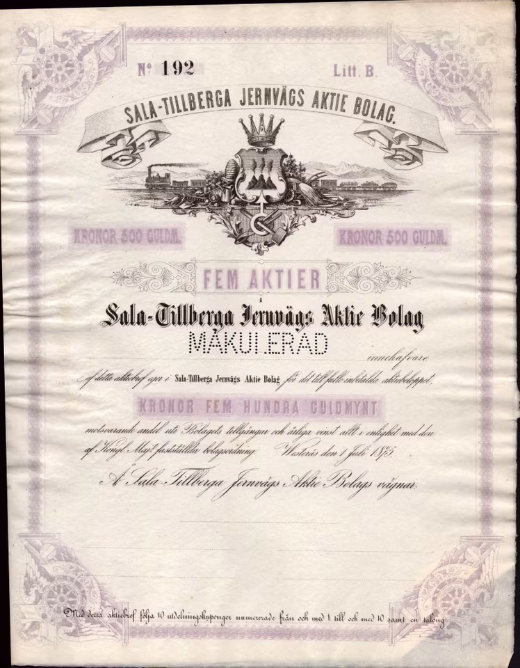 Sala-Tillbergs Jernvägs AB