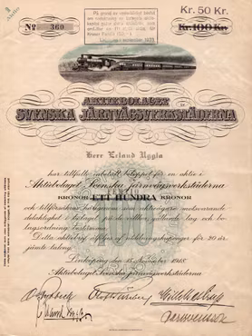 Svenska Järnvägsverkstäderna, AB, 1918