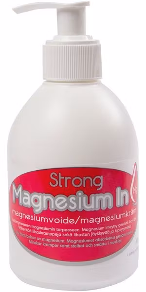 Magnesium in strong cream