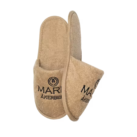 Cotton spa slippers