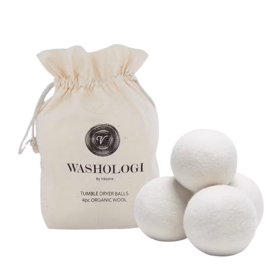 Washologi Organic wool balls 4pcs