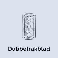 Dubbelrakblad - GUAPO